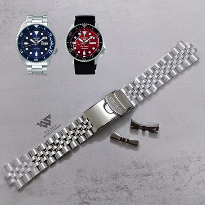 OEM BRACELET: SEIKO GENUINE SOLID JUBILEE 5KX/SRPD/SSK GMT