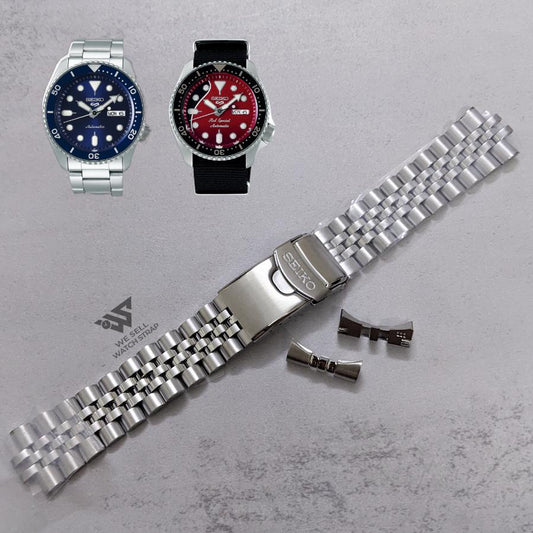OEM BRACELET: SEIKO GENUINE SOLID JUBILEE 5KX/SRPD/SSK GMT