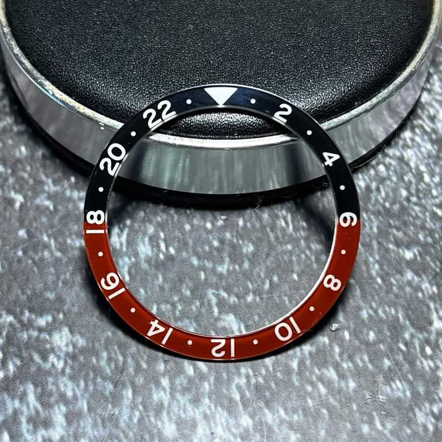 SKX INSERT: SAPPHIRE GMT LUMED BEZEL INSERT