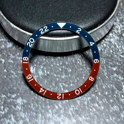 SKX INSERT: SAPPHIRE GMT LUMED BEZEL INSERT